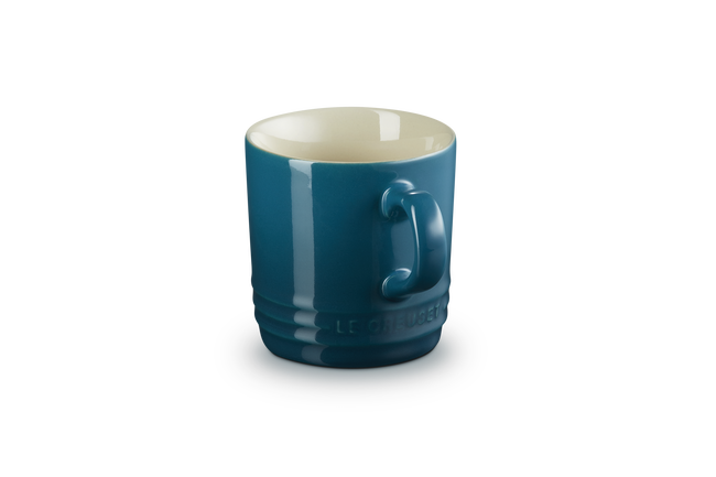 Le Creuset Stoneware London Cappuccino Mug 200ml Deep TealDeep Teal image number 5