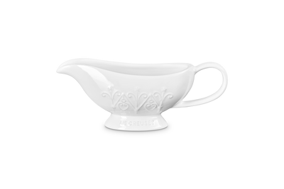 Le Creuset Stoneware Heritage Gravy Boat 460ml L'Etoile Relief
