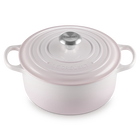 Le Creuset Cast Iron Signature Round Casserole 18cm Shell PinkShell Pink image number 2