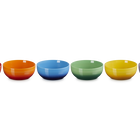 Stoneware Rainbow Set of 6 Coupe Cereal Bowls image number 2
