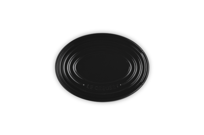 Le Creuset Stoneware Oval Spoon Rest 16cm OnyxOnyx image number 4