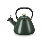 Le Creuset Kone Kettle with Gold Knob 1.6L For&ecirc;tFor&ecirc;t image number 1