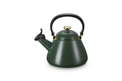 Le Creuset Kone Kettle with Gold Knob 1.6L For&ecirc;t