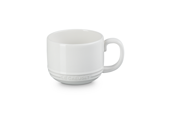 Le Creuset Stoneware San Fran Mug 250ml WhiteWhite image number 1