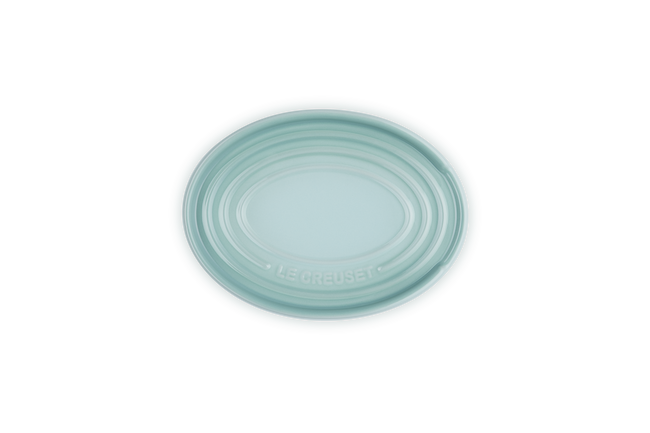Stoneware Oval Spoon RestSage image number 4