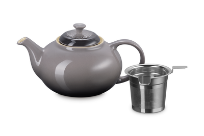 Le Creuset Stoneware Teapot with Stainless Steel Infuser 1.3L