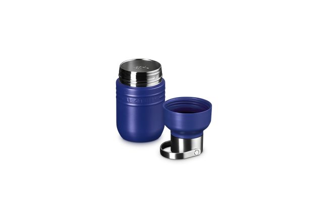 Le Creuset On The Go Insulated Water Bottle 250ml AzureAzure Blue image number 1