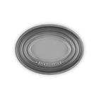 Stoneware Oval Spoon RestFlint image number 4