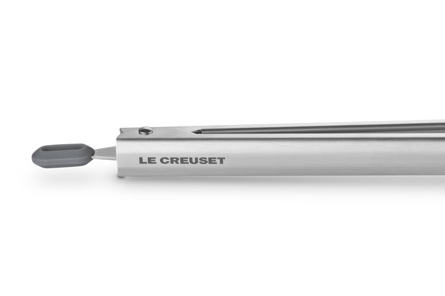Le Creuset Stainless Steel Tongs with Silicone Tip 37cm Flint image number 3