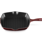 Le Creuset Cast Iron Classic Square Skillet Grill 26cmGarnet image number 2