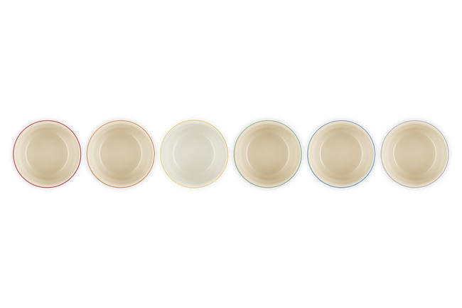 Stoneware Rainbow Set of 6 Vancouver Mini Ramekins image number 5