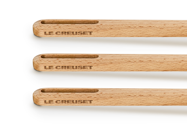 Le Creuset Signature Beech Wood Serving Set of 3 image number 4