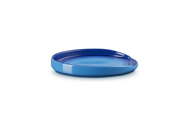 Stoneware Oval Spoon RestAzure Blue image number 2
