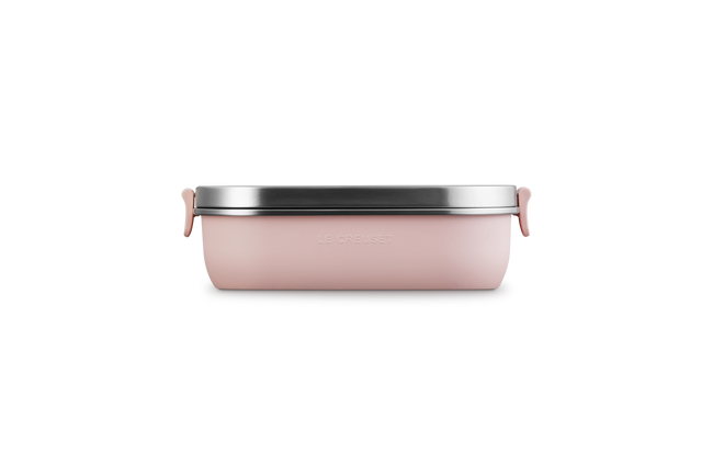 Le Creuset On The Go Lunch Box 900ml Shell PinkShell Pink image number 4