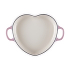 Le Creuset Cast Iron Classic Shallow Heart Casserole with Light Gold Heart Knob 20cm Berry image number 5