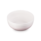 Stoneware Coupe Serving BowlShell Pink image number 2