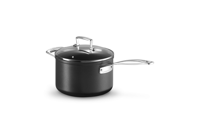 Le Creuset Toughened Non-Stick Saucepan with Glass Lid & Helper Handle image number 7