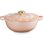 Le Creuset Cast Iron Signature Petal Soup Pot 26cm PecheP&ecirc;che image number 1