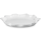 Stoneware Iris Serving PlatterWhite image number 1