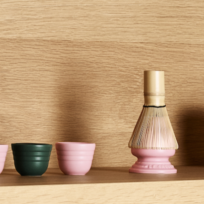 Le Creuset Serenity Matcha Whisk with Stand Sugar PinkSugar Pink image number 8
