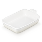 Le Creuset Stoneware Rectangular Dish Heritage 32cm MeringueMeringue image number 7