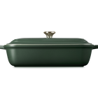 Le Creuset Stoneware Coupe Rectangular Dish with Lid 4L For&ecirc;t image number 3
