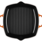 Le Creuset Cast Iron Signature Deep Square Grill 30cm FlameFlame image number 4