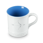 Le Creuset Stoneware Seattle Mug Sagittarius 400ml White image number 2