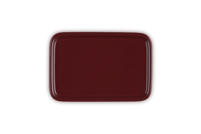 Le Creuset Stoneware Large Butter Dish CeriseCerise image number 7