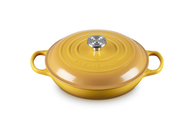 Le Creuset Cast Iron Signature Shallow Casserole 28cm NectarNectar image number 2