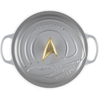 Star Trek Collection Enterprise Round Dutch Oven with Starfleet Delta Knob image number 8