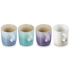 Le Creuset Stoneware Sorbet Set of 6 London Mugs 350ml image number 4