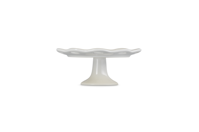 Le Creuset Stoneware Fleur Lace Cake Stand 17cm | Le Creuset®