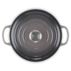Le Creuset Cast Iron Signature Deep Round Casserole 24cm FlintFlint image number 4