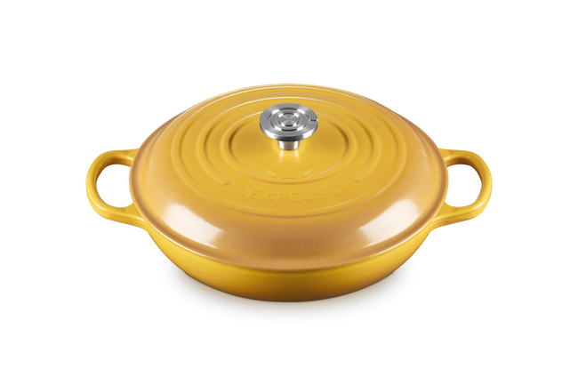 Le Creuset Cast Iron Signature Shallow Casserole 30cm NectarNectar image number 2