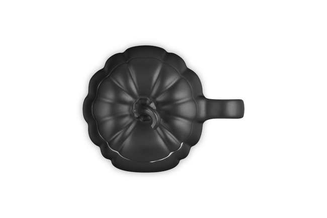 Le Creuset Stoneware Pumpkin Mug 400ml Matte BlackMatte Black image number 3