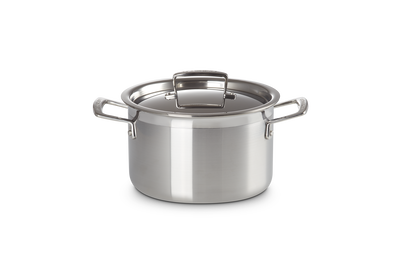 Le Creuset 3-ply Stainless Steel Deep Casserole