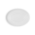 Stoneware Oval Spoon RestWhite image number 4