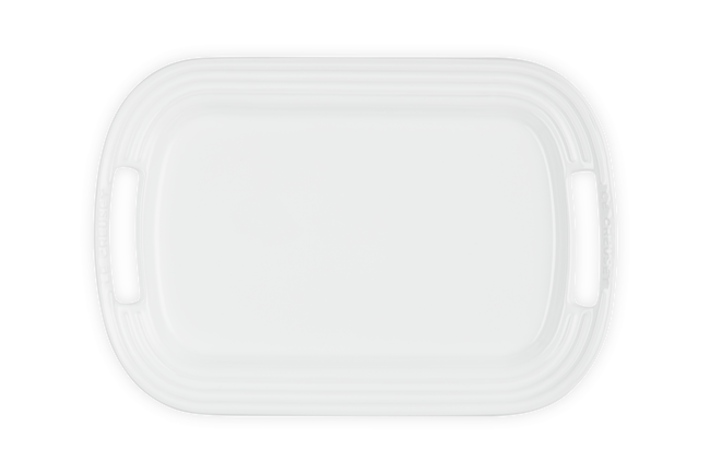 Stoneware BBQ PlatterWhite image number 4