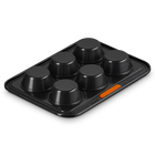Le Creuset Metal Bakeware 6 Cup Muffin Tray image number 2