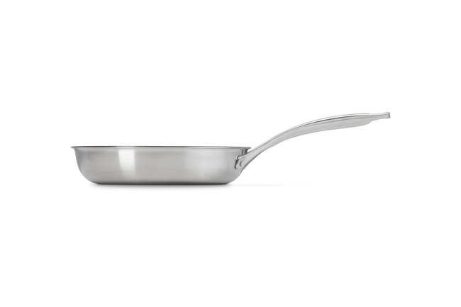 Essential 3-ply Stainless Steel 24cm Frying Pan Non-Stick image number 3