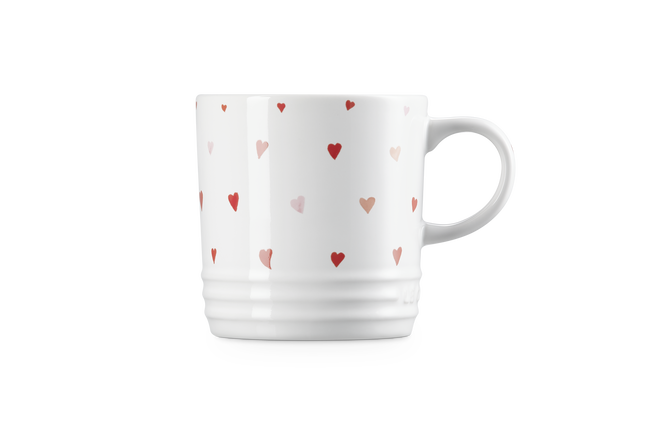 Le Creuset Stoneware Heart London Mug 350ml White image number 3