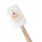 Le Creuset Silicone Craft Medium Spatula Santa Decal White image number 3