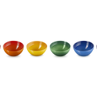 Stoneware Rainbow Set of 6 Vancouver Snack Bowls image number 3