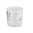 Le Creuset Stoneware Noel London Mug Snowman 350ml White image number 5