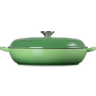 Le Creuset Cast Iron Classic Shallow Casserole 30cm BambooBamboo image number 3