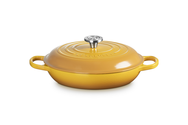 Le Creuset Cast Iron Signature Shallow Casserole 28cm NectarNectar image number 1