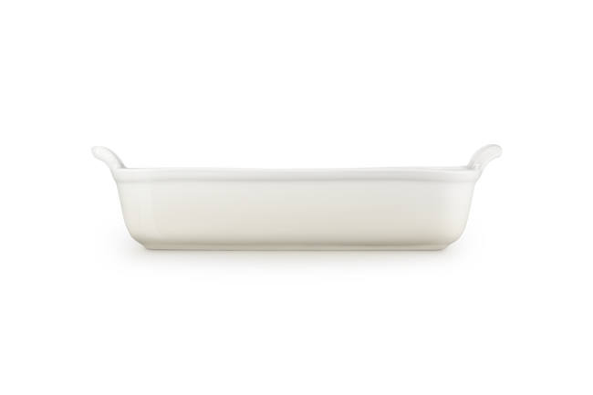 Le Creuset Stoneware Rectangular Dish Heritage 32cm MeringueMeringue image number 3