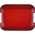 Stoneware BBQ PlatterCerise image number 4