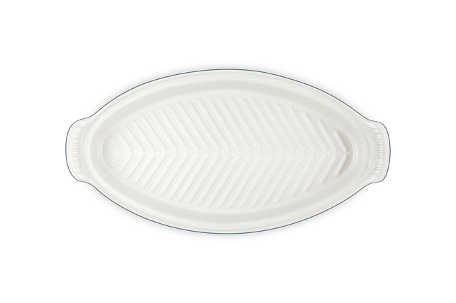 Stoneware Heritage Fish Baker with LidAgave image number 4